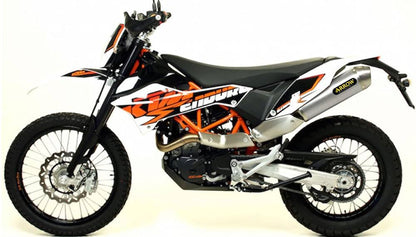 ARROW 72119PD+72618PO KTM 690 Enduro/R (2009+) Titanium Slip-on Exhaust "Race Tech" – Accessories in the 2WheelsHero Motorcycle Aftermarket Accessories and Parts Online Shop