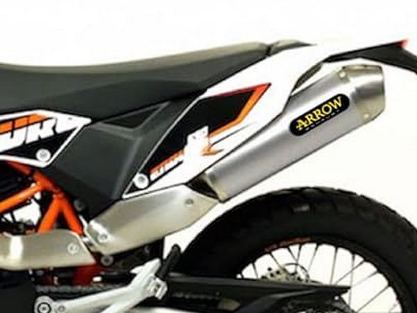 ARROW 72119PD+72618PO KTM 690 Enduro/R (2009+) Titanium Slip-on Exhaust "Race Tech" – Accessories in the 2WheelsHero Motorcycle Aftermarket Accessories and Parts Online Shop