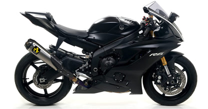 ARROW 71218CKZ Yamaha R6 (2017+) Titanium Full Exhaust System "Competition Evo WSS Indy Race" (racing) – Accessories in the 2WheelsHero Motorcycle Aftermarket Accessories and Parts Online Shop