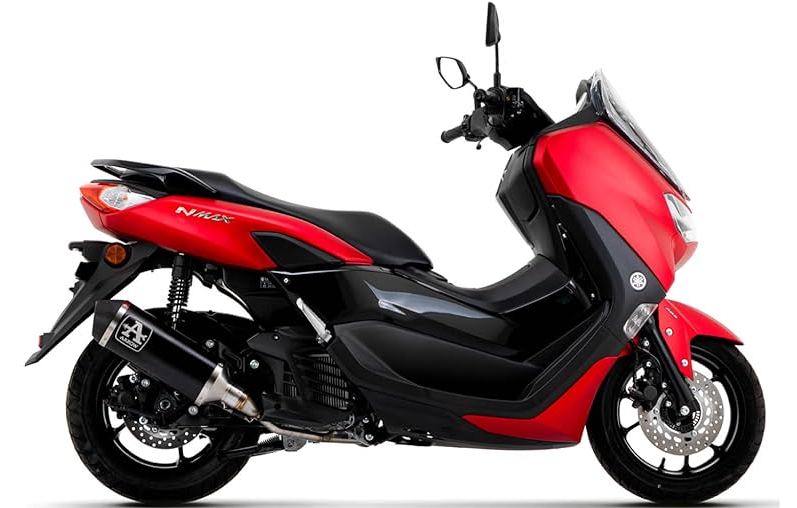 ARROW 53545ANN Yamaha NMAX 125 (2021+) Aluminum Full Exhaust System "Competition Evo Urban" (racing) – Accessories in the 2WheelsHero Motorcycle Aftermarket Accessories and Parts Online Shop