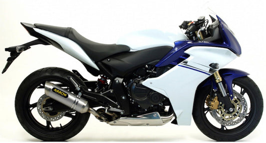 ARROW 71722AO Honda CB600F Hornet (2007+) Aluminum Slip-on Exhaust "Thunder" – Accessories in the 2WheelsHero Motorcycle Aftermarket Accessories and Parts Online Shop