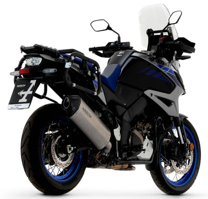 ARROW 72502SK Suzuki DL1050 V-Strom (2020+) Slip-on Exhaust "Sonora" (titanium) – Accessories in the 2WheelsHero Motorcycle Aftermarket Accessories and Parts Online Shop