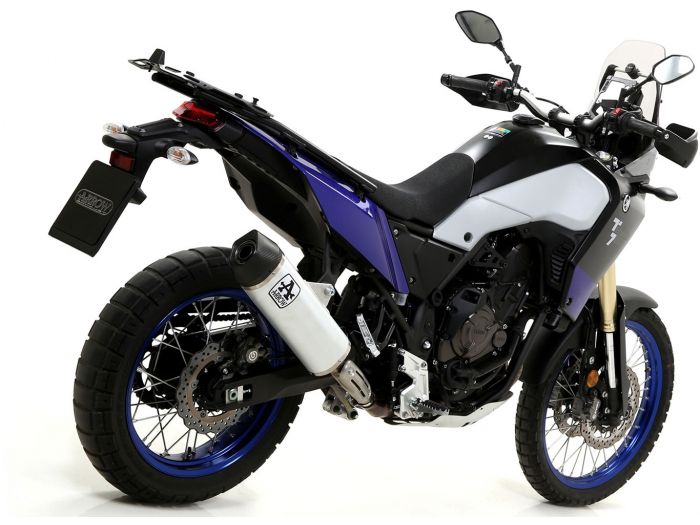 ARROW 72626AK Yamaha Tenere 700 (2021+) Aluminum Slip-on Exhaust "Indy Race" – Accessories in the 2WheelsHero Motorcycle Aftermarket Accessories and Parts Online Shop