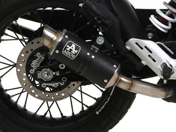 ARROW 72636GPI Husqvarna Svartpilen / Vitpilen 125 (2021+) Slip-on Exhaust "GP2" (dark steel) – Accessories in the 2WheelsHero Motorcycle Aftermarket Accessories and Parts Online Shop