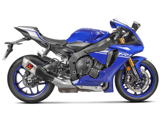 AKRAPOVIC S-Y10SO16-HAPT Yamaha YZF-R1 (2015+) Slip-On Exhaust (titanium) – Accessories in the 2WheelsHero Motorcycle Aftermarket Accessories and Parts Online Shop