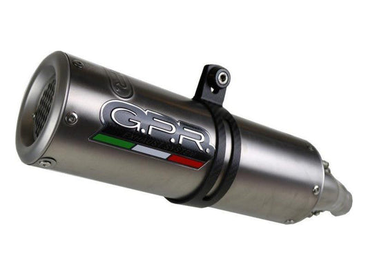 GPR Ducati Monster 821 (17/20) Slip-on Exhaust "M3 Titanium Natural" (EU homologated) – Accessories in the 2WheelsHero Motorcycle Aftermarket Accessories and Parts Online Shop