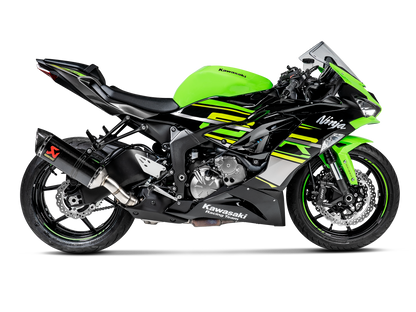 AKRAPOVIC S-K6SO7-ZC Kawasaki Ninja ZX-6R (2024+) Slip-on Exhaust (carbon) – Accessories in the 2WheelsHero Motorcycle Aftermarket Accessories and Parts Online Shop