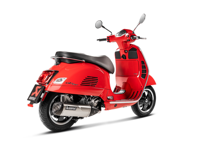 AKRAPOVIC S-VE3SO9-HRSS Vespa GTS Super 300 / Sei Giorni / Tech (2020+) Slip-On Exhaust (SS) – Accessories in the 2WheelsHero Motorcycle Aftermarket Accessories and Parts Online Shop