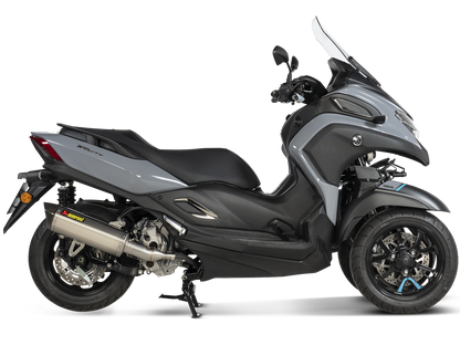 AKRAPOVIC S-Y3SO3-HRSS Yamaha Tricity 300 / X-MAX 300 (2021+) Slip-On Exhaust (SS) – Accessories in the 2WheelsHero Motorcycle Aftermarket Accessories and Parts Online Shop