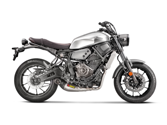 AKRAPOVIC S-Y7R5-HEGEH Yamaha XSR 700 / XTribute (2020+) Exhaust System "Racing Line" (titanium) – Accessories in the 2WheelsHero Motorcycle Aftermarket Accessories and Parts Online Shop