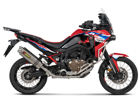 AKRAPOVIC S-H11R4-WT Honda CRF1100L Africa Twin Adventure Sports (2025+) Exhaust System "Racing Line" (titanium) – Accessories in the 2WheelsHero Motorcycle Aftermarket Accessories and Parts Online Shop