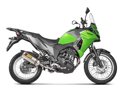 AKRAPOVIC S-K3SO2-HZT Kawasaki KLE 250 / 300 Versys-X (2020+) Slip-On Exhaust (titanium) – Accessories in the 2WheelsHero Motorcycle Aftermarket Accessories and Parts Online Shop