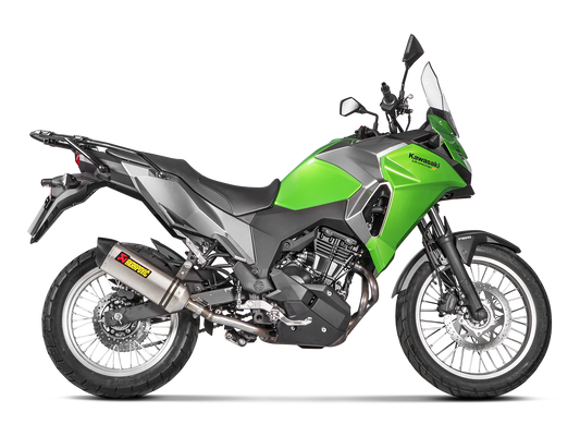 AKRAPOVIC S-K3SO2-HZT Kawasaki KLE 250 / 300 Versys-X (2020+) Slip-On Exhaust (titanium) – Accessories in the 2WheelsHero Motorcycle Aftermarket Accessories and Parts Online Shop