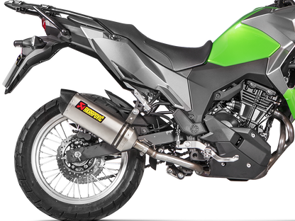AKRAPOVIC S-K3SO2-HZT Kawasaki KLE 250 / 300 Versys-X (2020+) Slip-On Exhaust (titanium) – Accessories in the 2WheelsHero Motorcycle Aftermarket Accessories and Parts Online Shop