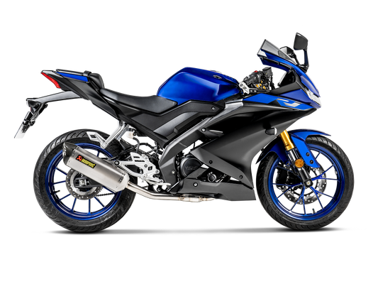 AKRAPOVIC S-Y125R6-HZT Yamaha YZF-R15 (2020+) Exhaust System "Racing Line" (titanium) – Accessories in the 2WheelsHero Motorcycle Aftermarket Accessories and Parts Online Shop