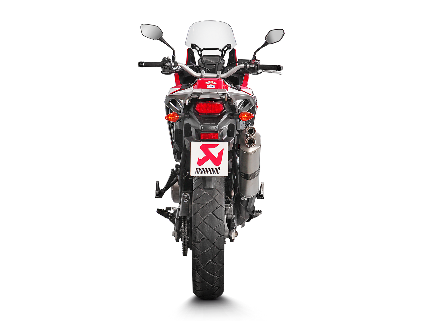 AKRAPOVIC S-H10SO22-HWT Honda CRF1000L Africa Twin/  Adventure Sports (2019+) Slip-on Exhaust (titanium) – Accessories in the 2WheelsHero Motorcycle Aftermarket Accessories and Parts Online Shop