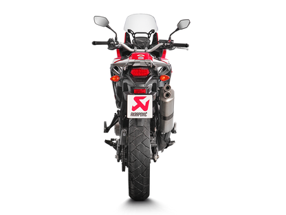 AKRAPOVIC S-H10SO22-HWT Honda CRF1000L Africa Twin/  Adventure Sports (2019+) Slip-on Exhaust (titanium) – Accessories in the 2WheelsHero Motorcycle Aftermarket Accessories and Parts Online Shop