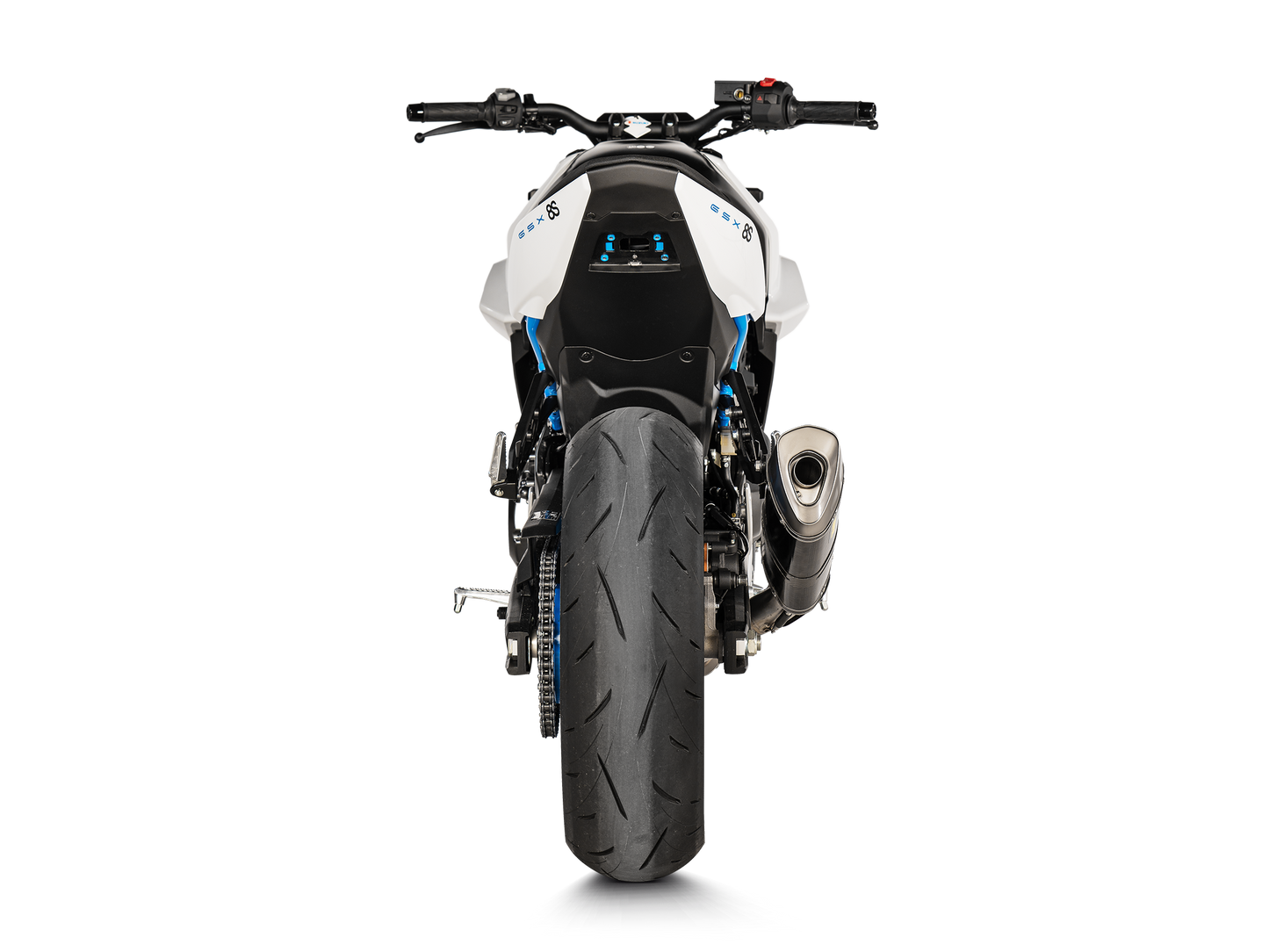 AKRAPOVIC P-X341 Suzuki GSX-8S / 8R (2025+) Exhaust Bracket (aluminum) – Accessories in the 2WheelsHero Motorcycle Aftermarket Accessories and Parts Online Shop