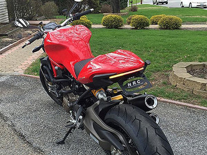 NEW RAGE CYCLES Ducati Monster 821 (14/17) LED Tail Tidy Fender Eliminator "Stealth" – Accessories in the 2WheelsHero Motorcycle Aftermarket Accessories and Parts Online Shop