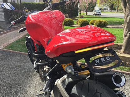 NEW RAGE CYCLES Ducati Monster 821 (14/17) LED Tail Tidy Fender Eliminator "Stealth" – Accessories in the 2WheelsHero Motorcycle Aftermarket Accessories and Parts Online Shop