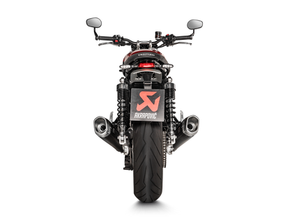AKRAPOVIC S-T12SO2-HCQTBL Triumph Thruxton 1200 / R / RS (2020+) Slip-On Exhaust (titanium) – Accessories in the 2WheelsHero Motorcycle Aftermarket Accessories and Parts Online Shop
