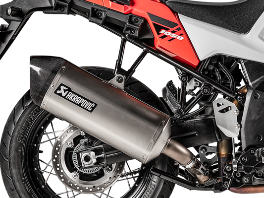 AKRAPOVIC S-S10SO18-HAFT Suzuki V-Strom 1000 / 1050 (2019+) Slip-on Exhaust (titanium) – Accessories in the 2WheelsHero Motorcycle Aftermarket Accessories and Parts Online Shop