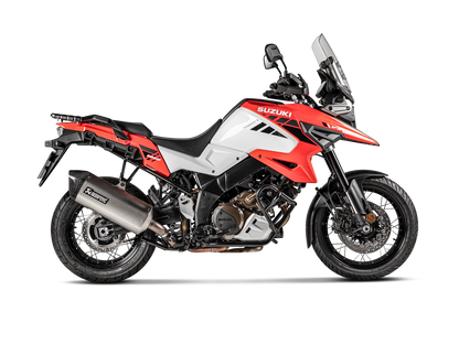 AKRAPOVIC S-S10SO18-HAFT Suzuki V-STROM 1050 (2025+) Slip-On Exhaust (titanium) – Accessories in the 2WheelsHero Motorcycle Aftermarket Accessories and Parts Online Shop
