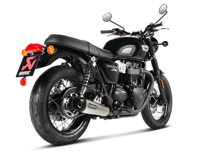 AKRAPOVIC S-T12SO4-HCQT Triumph Bonneville T100 / T120 (2020+) Slip-On Exhaust (titanium) – Accessories in the 2WheelsHero Motorcycle Aftermarket Accessories and Parts Online Shop