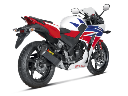 AKRAPOVIC S-H3SO3-RC Honda CBR300R (2016+) Slip-on Exhaust (carbon) – Accessories in the 2WheelsHero Motorcycle Aftermarket Accessories and Parts Online Shop