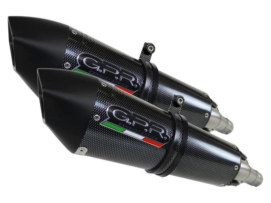 GPR Ducati Hypermotard 1100 Dual Slip-on Exhaust "GPE Anniversary Poppy" (EU homologated) – Accessories in the 2WheelsHero Motorcycle Aftermarket Accessories and Parts Online Shop