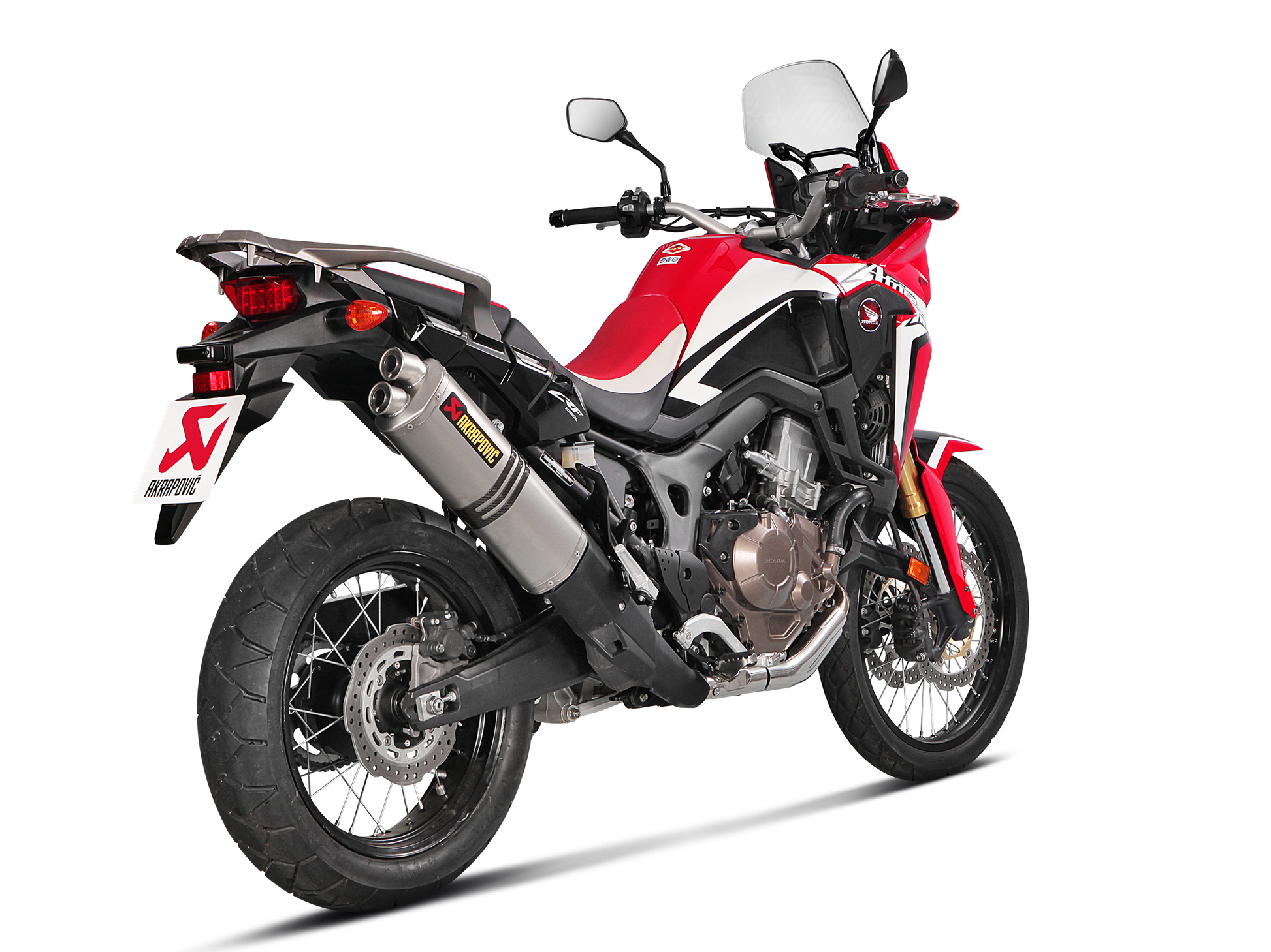 AKRAPOVIC S-H10SO16-WT Honda CRF1000L Africa Twin / Adventure Sports (2019+) Slip-on Exhaust (titanium) – Accessories in the 2WheelsHero Motorcycle Aftermarket Accessories and Parts Online Shop