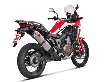 AKRAPOVIC S-H10SO16-WT Honda CRF1000L Africa Twin / Adventure Sports (2019+) Slip-on Exhaust (titanium) – Accessories in the 2WheelsHero Motorcycle Aftermarket Accessories and Parts Online Shop