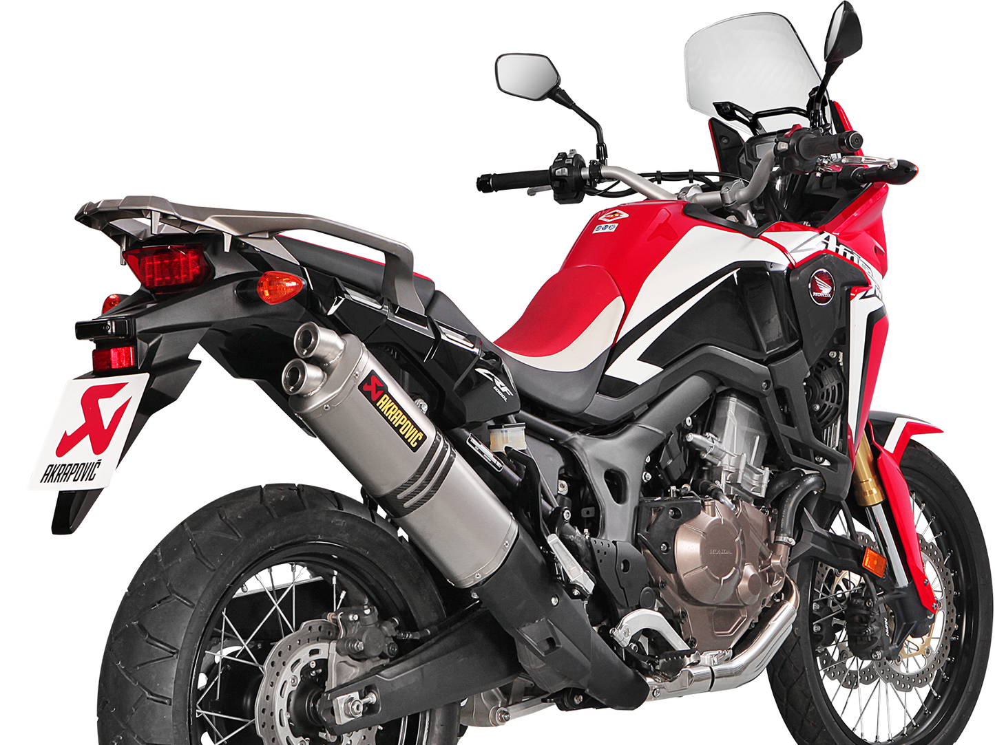AKRAPOVIC S-H10SO16-WT Honda CRF1000L Africa Twin / Adventure Sports (2019+) Slip-on Exhaust (titanium) – Accessories in the 2WheelsHero Motorcycle Aftermarket Accessories and Parts Online Shop