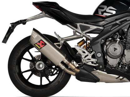 AKRAPOVIC S-T12SO5-HAPXLT Triumph Speed Triple 1200 RS / RR (2022+) Slip-On Exhaust (titanium) – Accessories in the 2WheelsHero Motorcycle Aftermarket Accessories and Parts Online Shop
