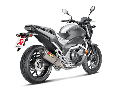AKRAPOVIC S-H7SO2-HRT Honda NC700 / NC750 (2020+) Slip-On Exhaust (titanium) – Accessories in the 2WheelsHero Motorcycle Aftermarket Accessories and Parts Online Shop