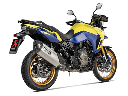 AKRAPOVIC S-S8SO1-HAFT Suzuki V-Strom 800DE (2025+) Slip-on Exhaust (titanium) – Accessories in the 2WheelsHero Motorcycle Aftermarket Accessories and Parts Online Shop