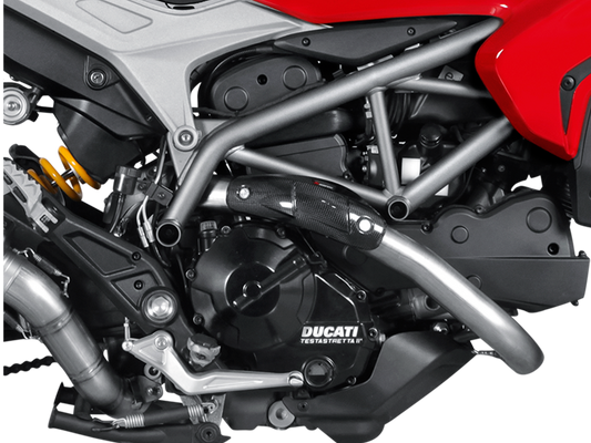 AKRAPOVIC P-HSD8E2 Ducati Hypermotard / Hyperstrada (2018+) Heat Shield (carbon) – Accessories in the 2WheelsHero Motorcycle Aftermarket Accessories and Parts Online Shop
