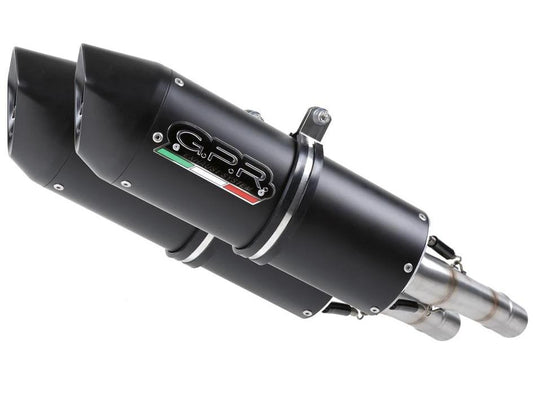 GPR Ducati ST3 Dual Slip-on Exhaust "Furore Nero" (EU homologated) – Accessories in the 2WheelsHero Motorcycle Aftermarket Accessories and Parts Online Shop