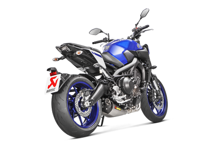 AKRAPOVIC S-Y9R8-HEGEHT Yamaha MT-09 / FZ-09 (2020+) Exhaust System "Racing Line" (titanium) – Accessories in the 2WheelsHero Motorcycle Aftermarket Accessories and Parts Online Shop