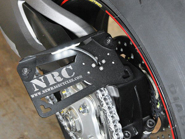 NEW RAGE CYCLES Ducati Hypermotard 950 Side Mount License Plate (2 positions) – Accessories in the 2WheelsHero Motorcycle Aftermarket Accessories and Parts Online Shop