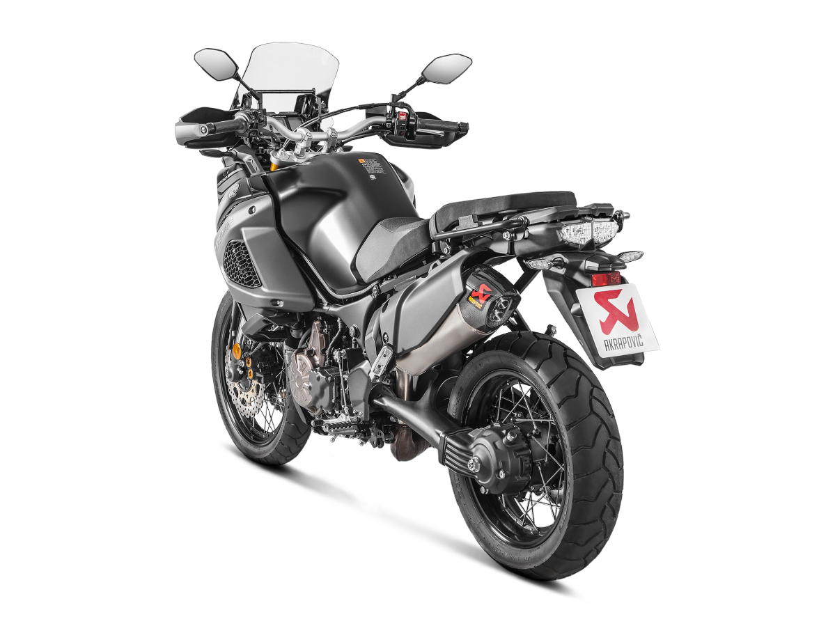 AKRAPOVIC S-Y12SO2-HAAT Yamaha XT 1200 Z / E (2020+) Slip-On Exhaust (titanium) – Accessories in the 2WheelsHero Motorcycle Aftermarket Accessories and Parts Online Shop