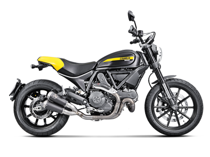 AKRAPOVIC S-D8SO4-CUBTBL-1 Ducati Monster / Scrambler (2020+) Slip-on Exhaust (titanium) – Accessories in the 2WheelsHero Motorcycle Aftermarket Accessories and Parts Online Shop