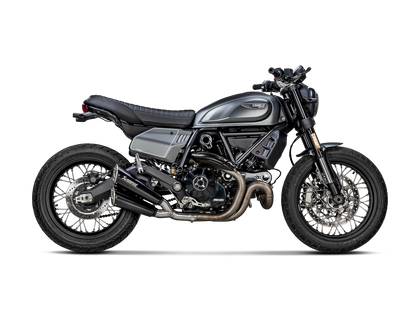 AKRAPOVIC S-D8SO6-ISSSBL Ducati Scrambler 800 (2022+) Slip-on Exhaust (SS) – Accessories in the 2WheelsHero Motorcycle Aftermarket Accessories and Parts Online Shop
