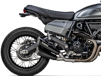 AKRAPOVIC S-D8SO6-ISSSBL Ducati Scrambler 800 (2022+) Slip-on Exhaust (SS) – Accessories in the 2WheelsHero Motorcycle Aftermarket Accessories and Parts Online Shop