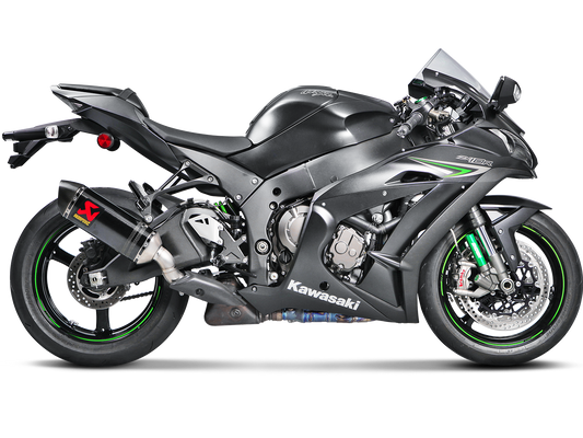 AKRAPOVIC S-K10SO16-HZC Kawasaki Ninja ZX-10R / SE / ZX-10RR (2020+) Slip-on Exhaust (carbon) – Accessories in the 2WheelsHero Motorcycle Aftermarket Accessories and Parts Online Shop