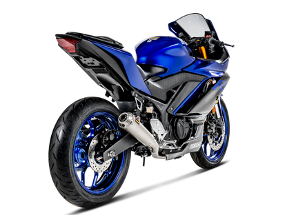 AKRAPOVIC S-Y2R1-CUBSS Yamaha MT-03 / YZF-R3 / R25 Exhaust System "Racing Line" (SS) – Accessories in the 2WheelsHero Motorcycle Aftermarket Accessories and Parts Online Shop