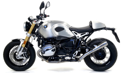 ARROW 71635MI+71503PRI BMW Rninet (2014+) Steel Alloy Slip-on Exhaust "Pro Race" – Accessories in the 2WheelsHero Motorcycle Aftermarket Accessories and Parts Online Shop