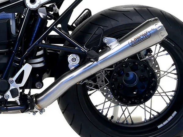 ARROW 71635MI+71503PRI BMW Rninet (2014+) Steel Alloy Slip-on Exhaust "Pro Race" – Accessories in the 2WheelsHero Motorcycle Aftermarket Accessories and Parts Online Shop