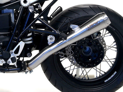 ARROW 71657MI+71503PR BMW Rninet Scrambler (2016+) Titanium Slip-on Exhaust "Pro Race" – Accessories in the 2WheelsHero Motorcycle Aftermarket Accessories and Parts Online Shop