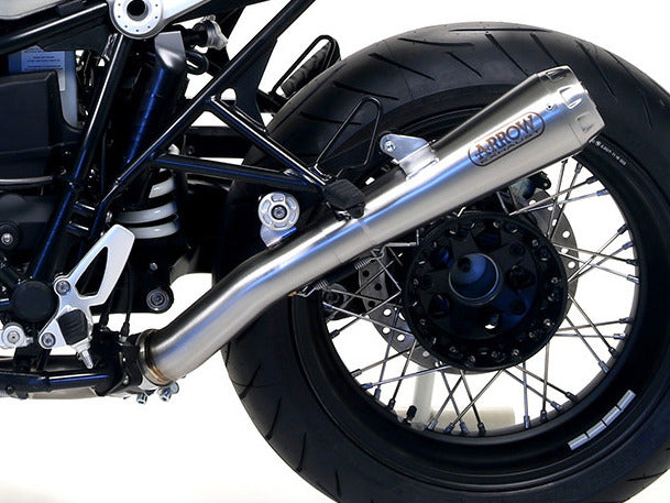 ARROW 71657MI+71503PR BMW Rninet Scrambler (2016+) Titanium Slip-on Exhaust "Pro Race" – Accessories in the 2WheelsHero Motorcycle Aftermarket Accessories and Parts Online Shop